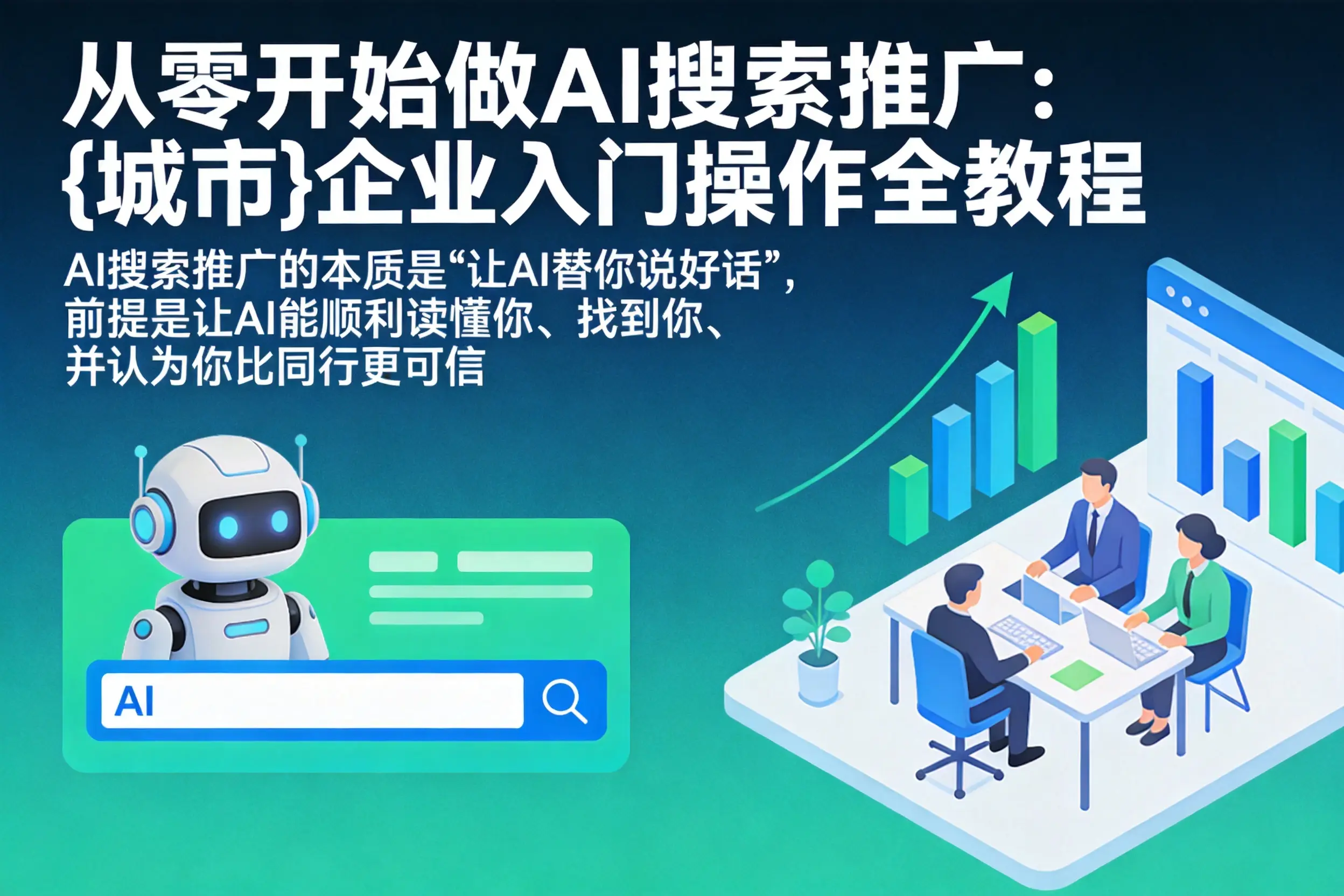 从零开始做AI搜索推广：赤峰企业入门操作全教程