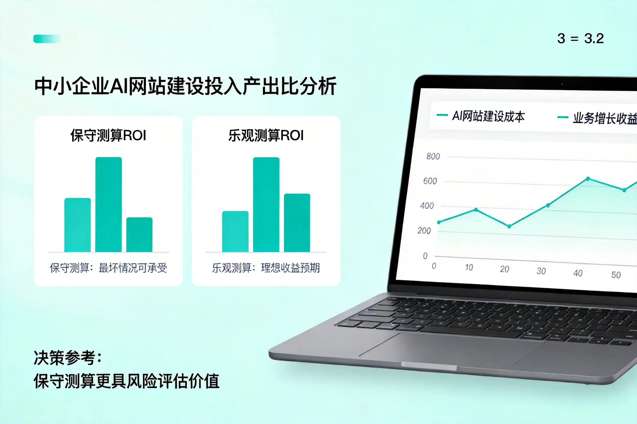 赤峰中小企业AI网站建设投入产出比怎么算？先看这份分析