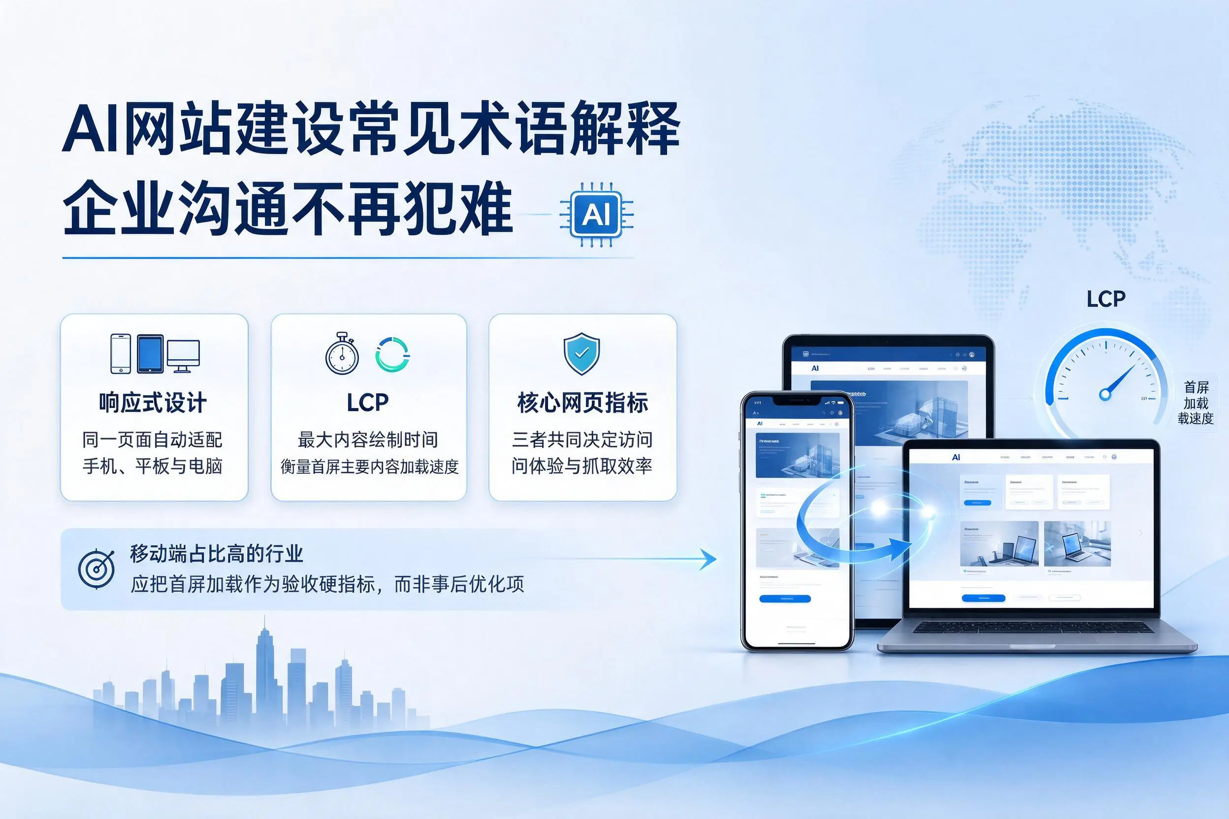 AI网站建设常见术语解释，赤峰企业沟通不再犯难